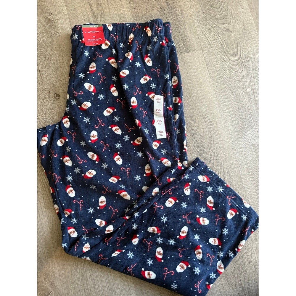Men’s Santa‎ Family matching pajama pants XXL NWT